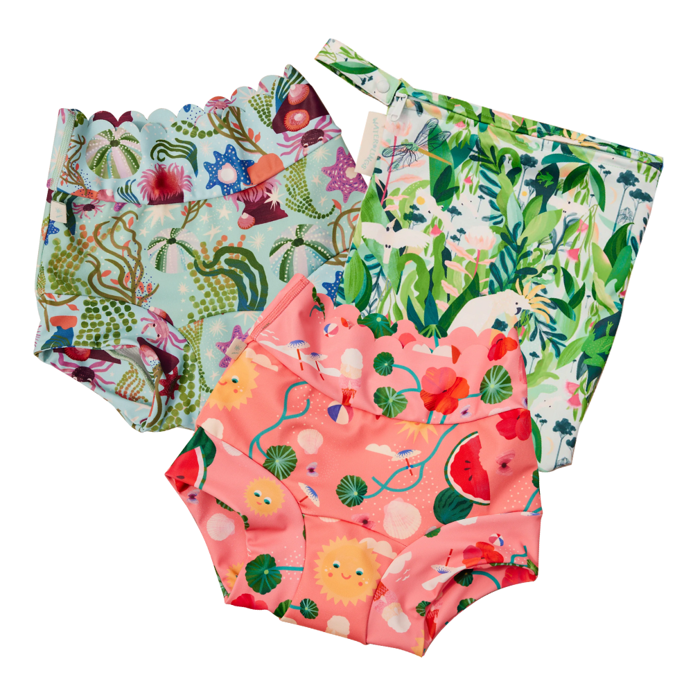 2 Nappies & Bag (Mix & Match)