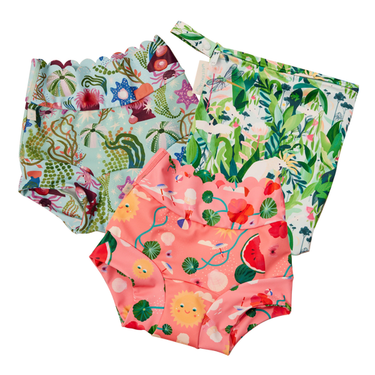 2 Nappies & Bag (Mix & Match)